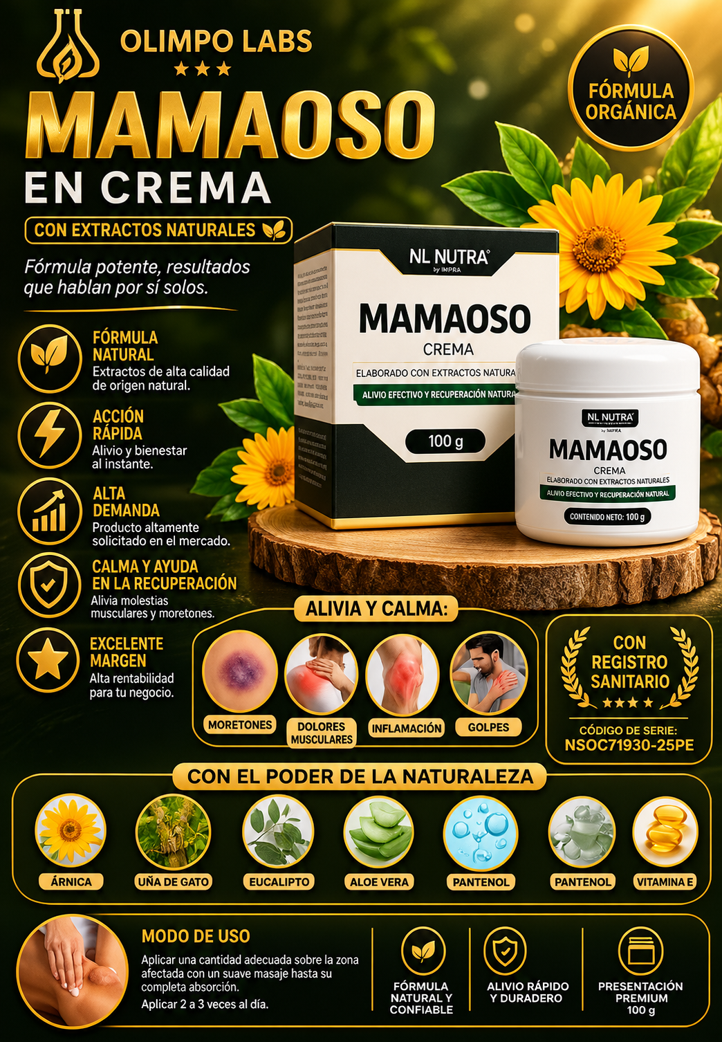 MAMAOSO EN CREMA