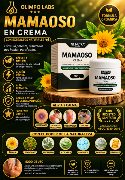 MAMAOSO EN CREMA